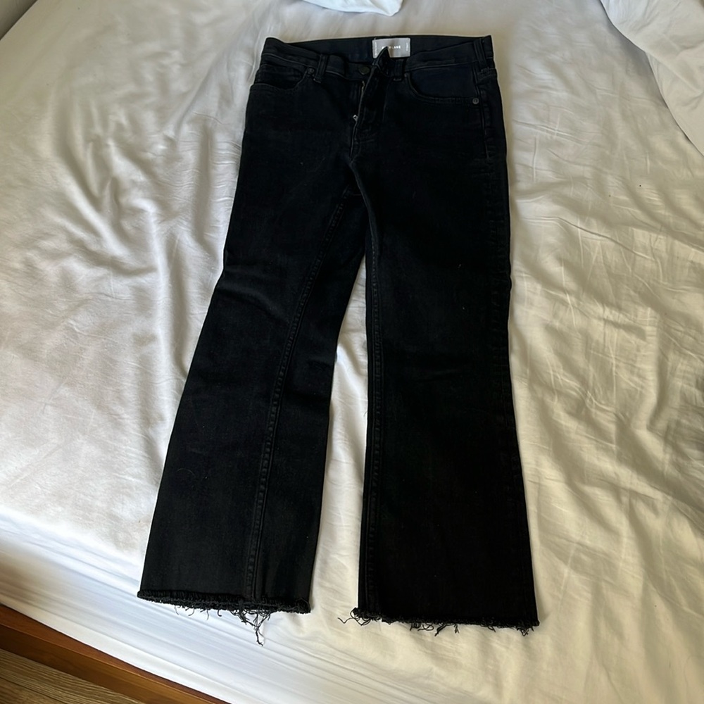 Everlane black flare jeans size 26